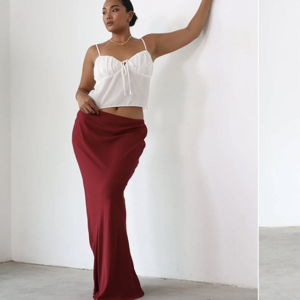 Charcoal Isla Maxi Skirt
